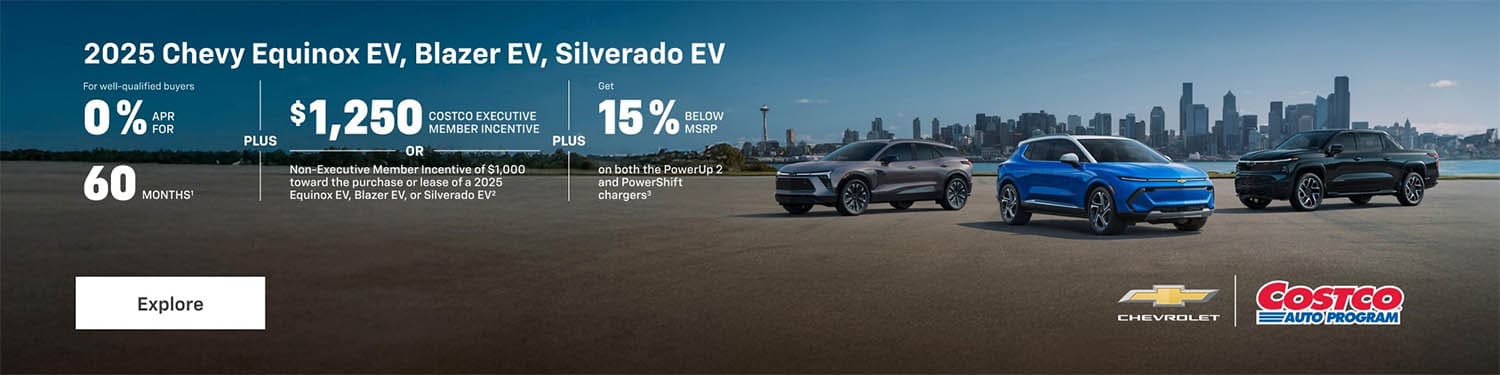 2025 Chevy Equinox EV, Blazer EV, Silverado EV
