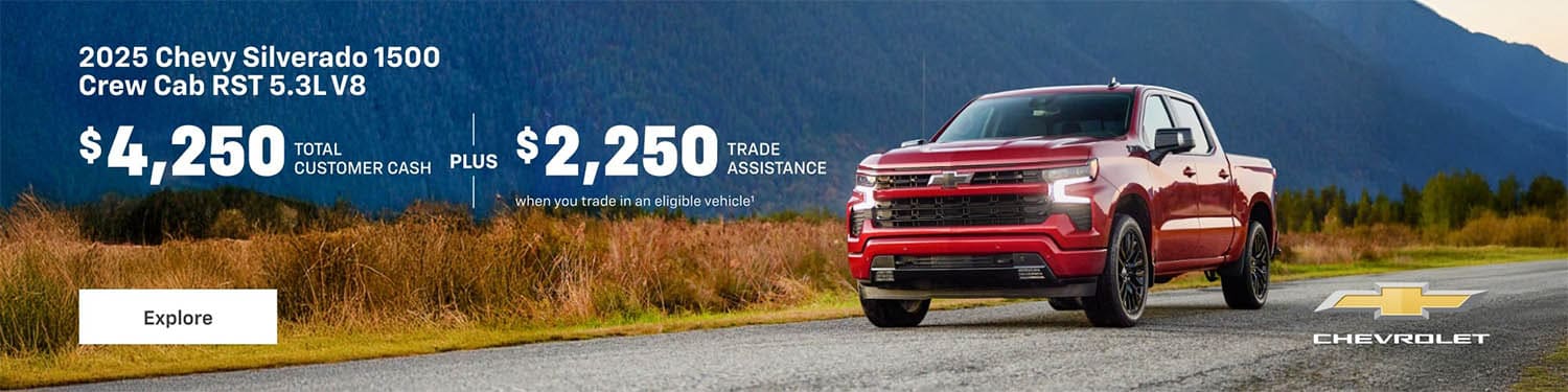 Explore the 2025 Chevy Silverado 1500